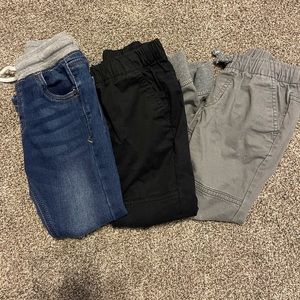 Lot of 3 - very good used Cat & Jack pants